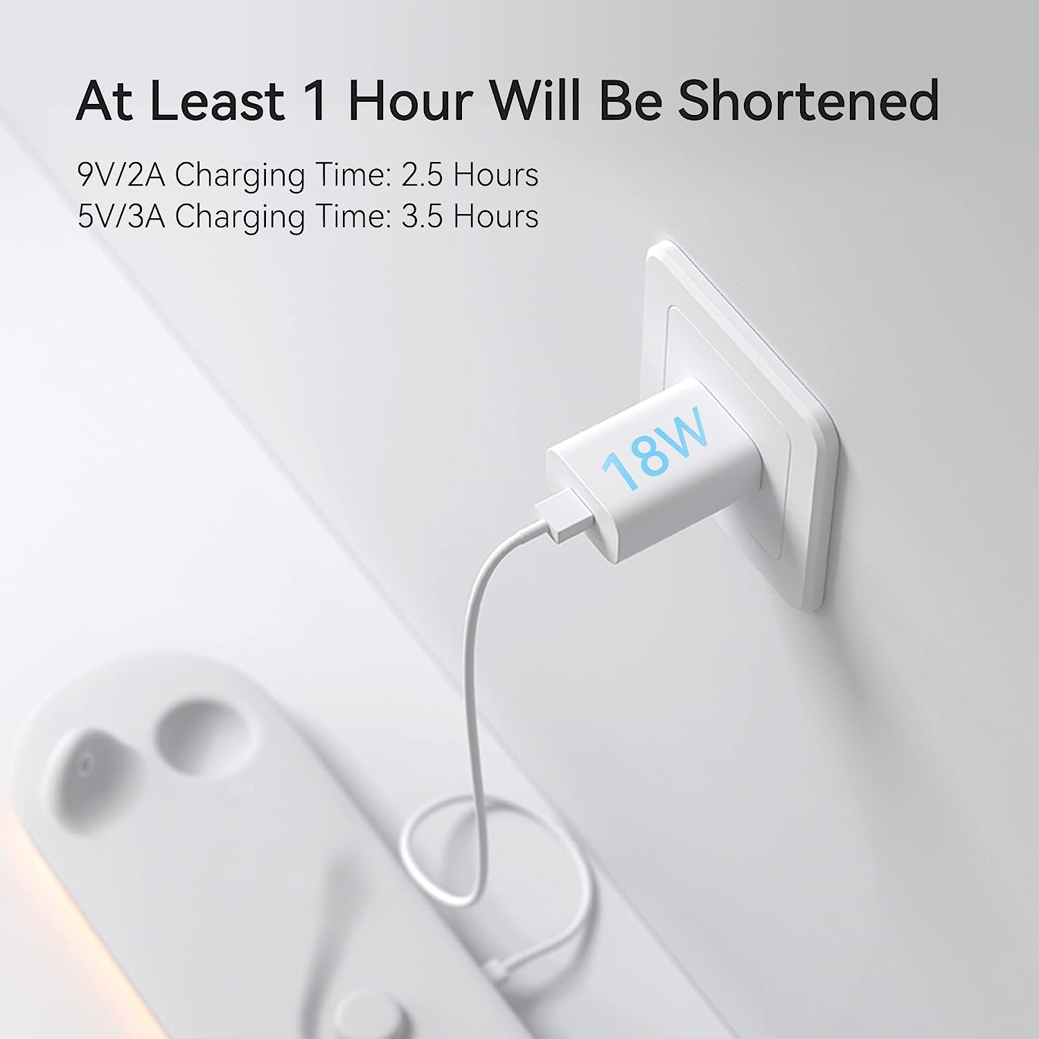 Kiwi Design RGB Charging Dock Compatible with Oculus Quest 2