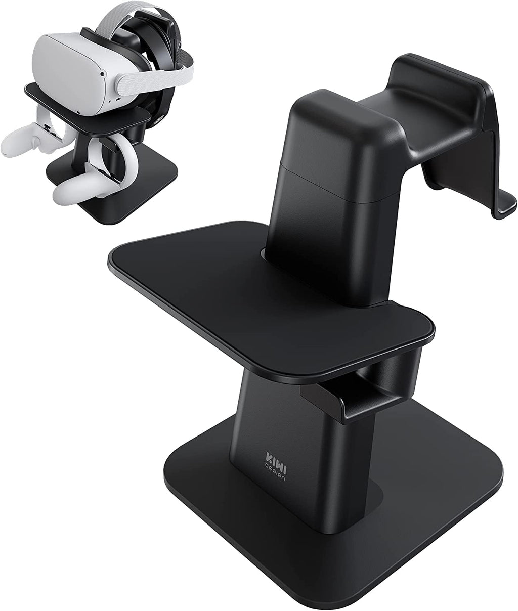 Kiwi Design VR Stand Compatible with Quest 2/Quest 1 Black