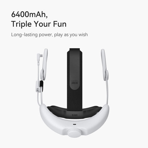 Kiwi Design Battery Head Strap Compatible with Quest 2