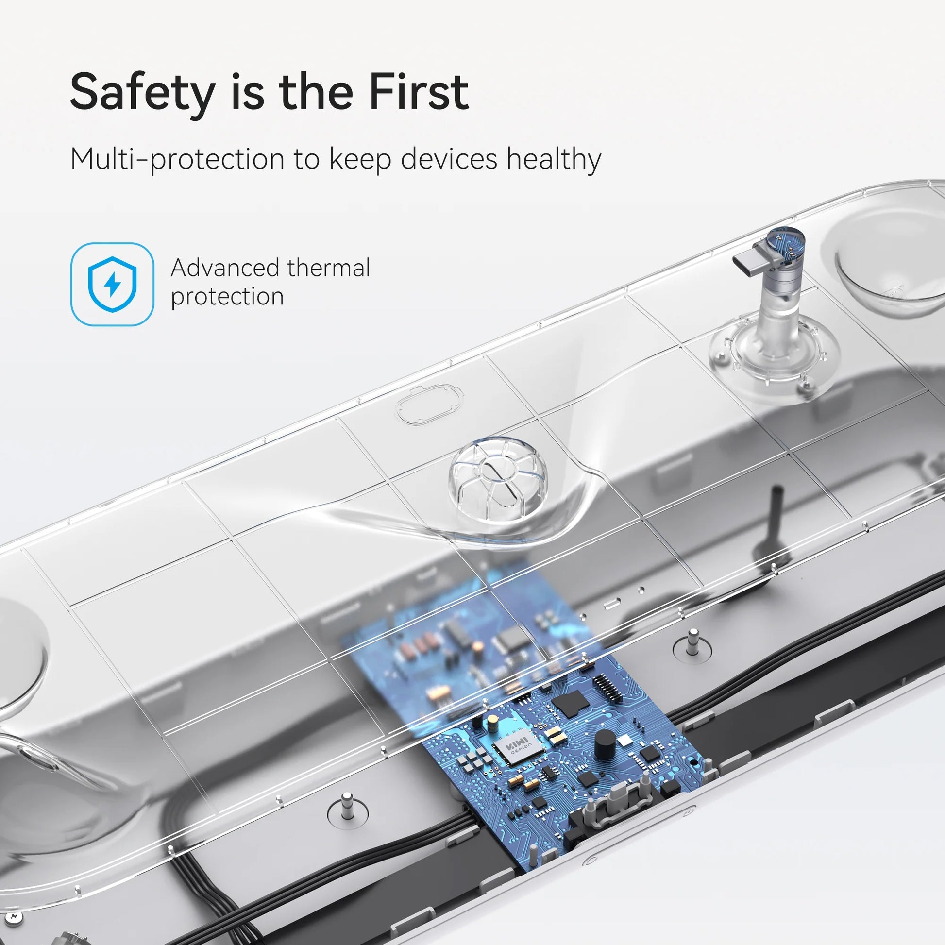 Kiwi Design RGB Charging Dock Compatible with Oculus Quest 2