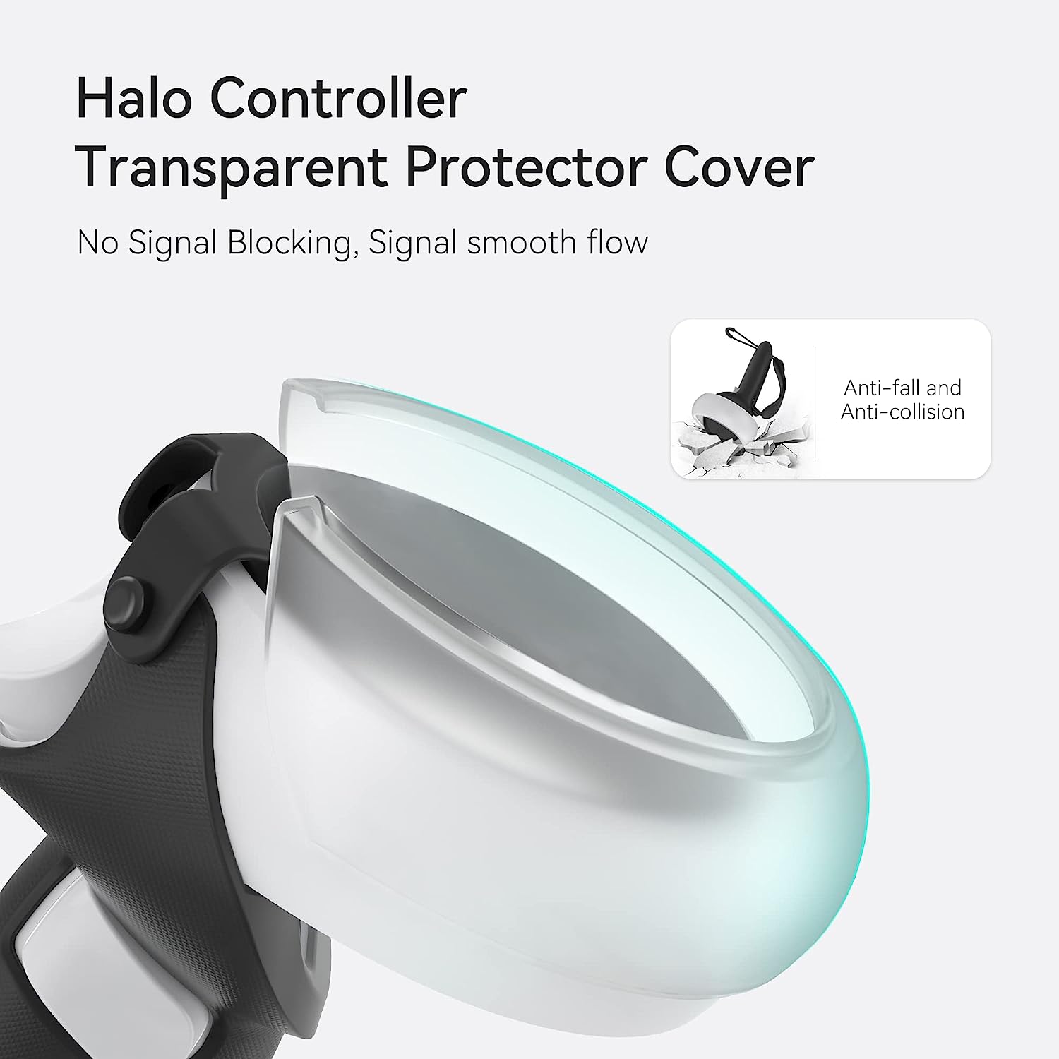 Kiwi Design Extended Controller Grips Compatible with Quest 2 Black