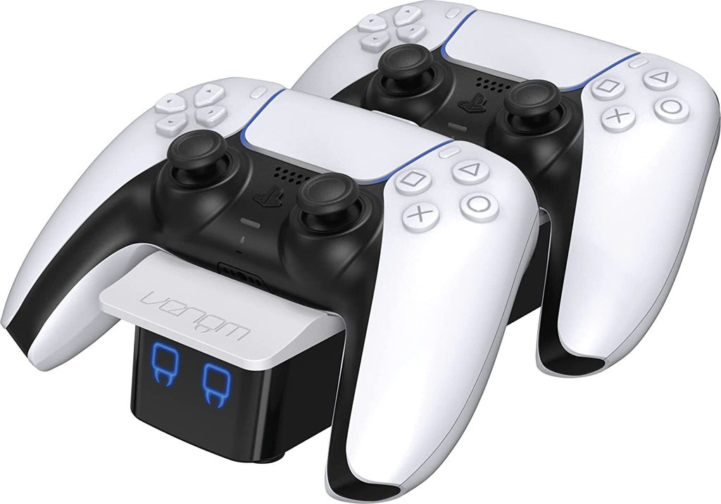 Venom PS5 Controller Twin Docking Station - White VS5001