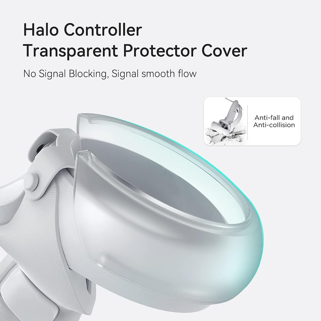 Kiwi Design Extended Controller Grips Compatible with Quest 2 White