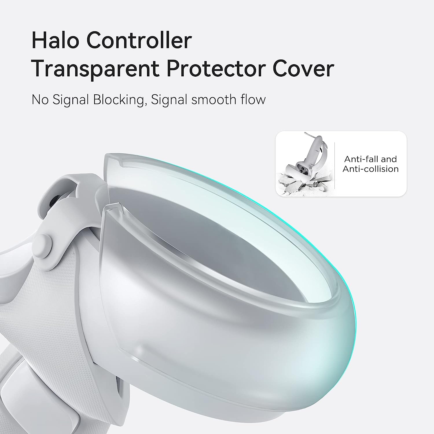 Kiwi Design Extended Controller Grips Compatible with Quest 2 White