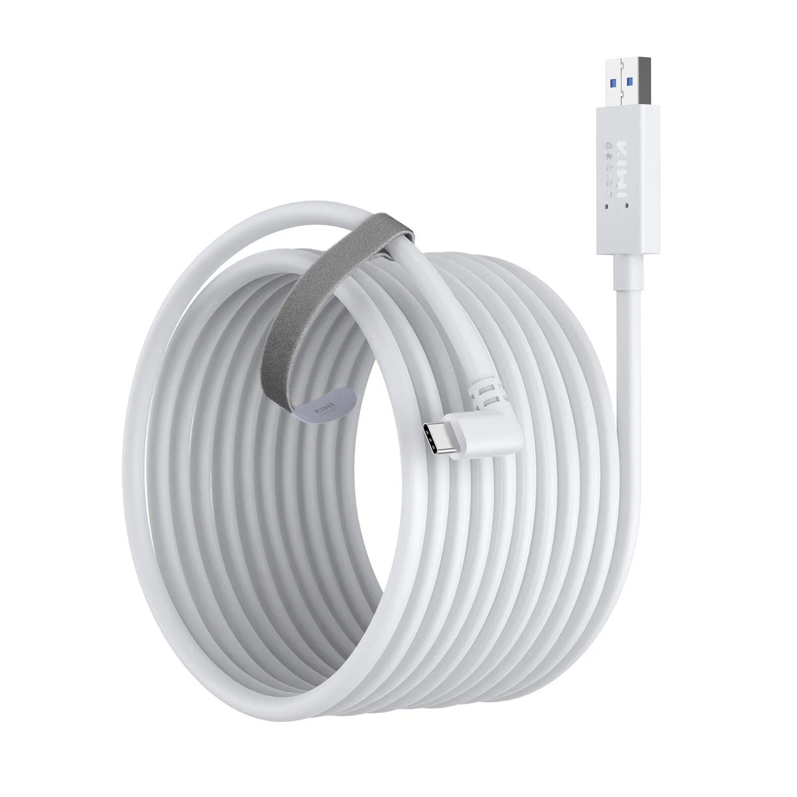 Kiwi Design Oculus Link Cable for Meta, HTC Vive, Pico, White