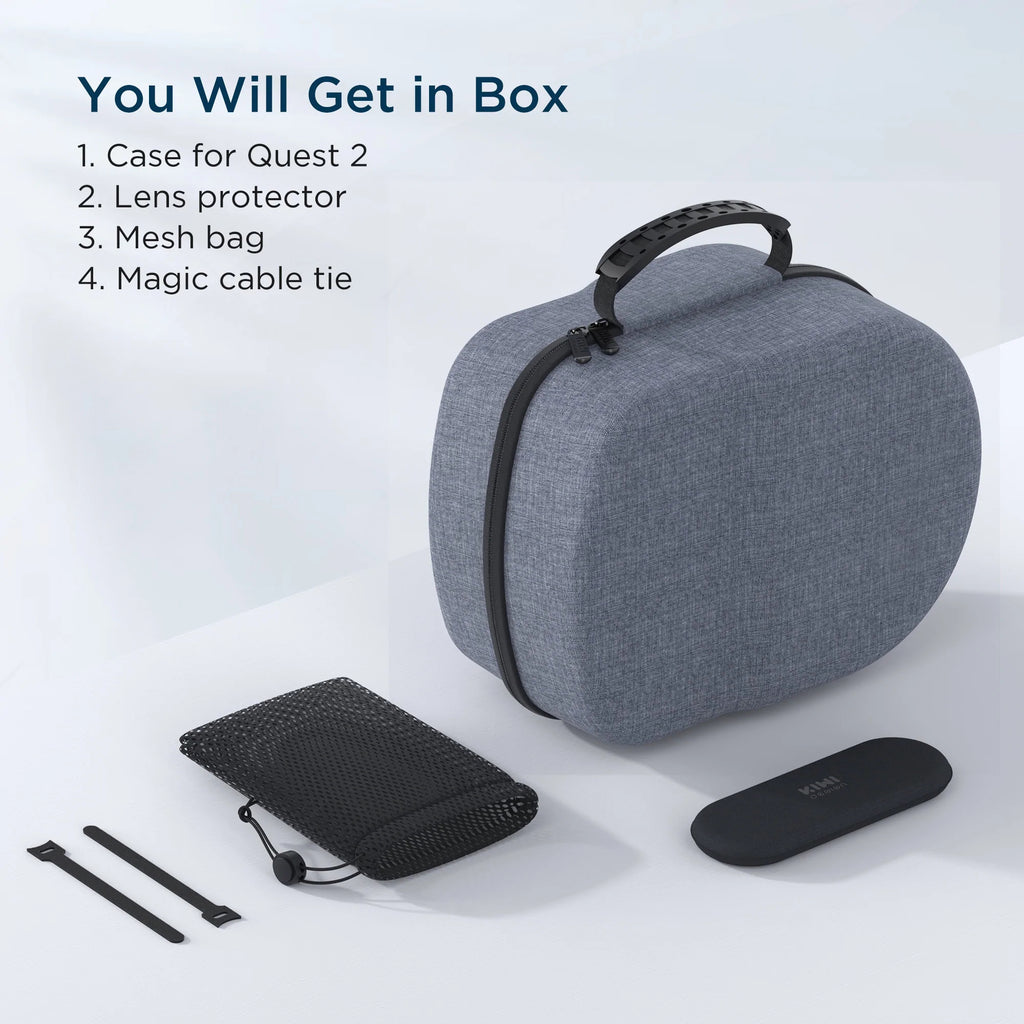 Kiwi Design Carrying Case Compatible with Quest 2