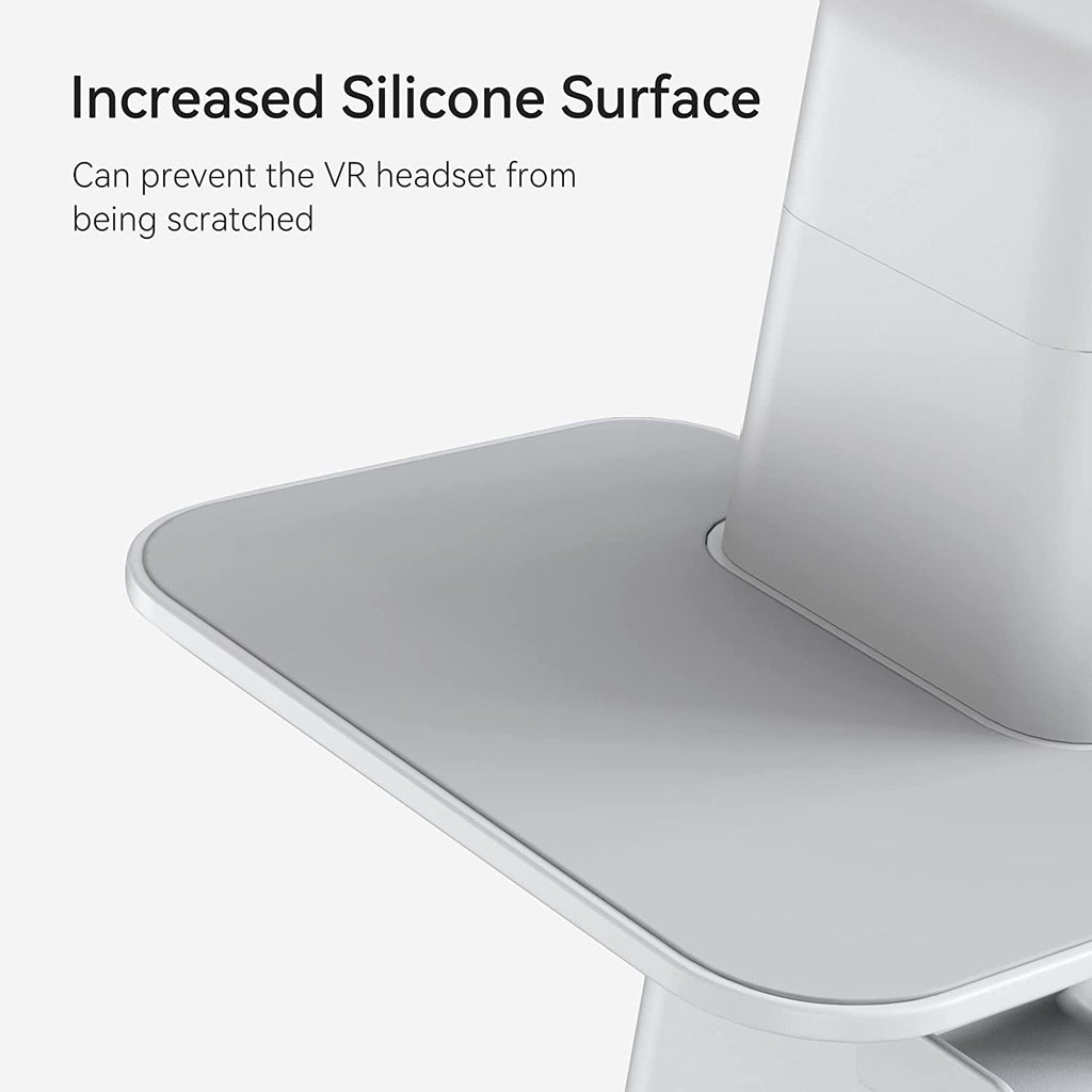 Kiwi Design VR Stand Compatible with Quest 2/Quest 1 White