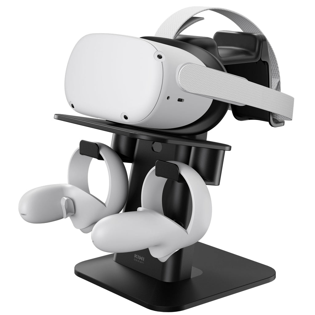 Kiwi Design VR Stand Compatible with Quest 2/Quest 1 Black