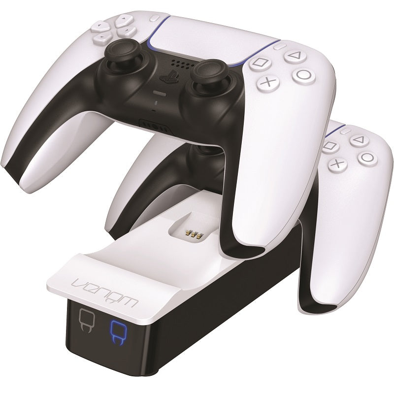 Venom PS5 Controller Twin Docking Station - White VS5001