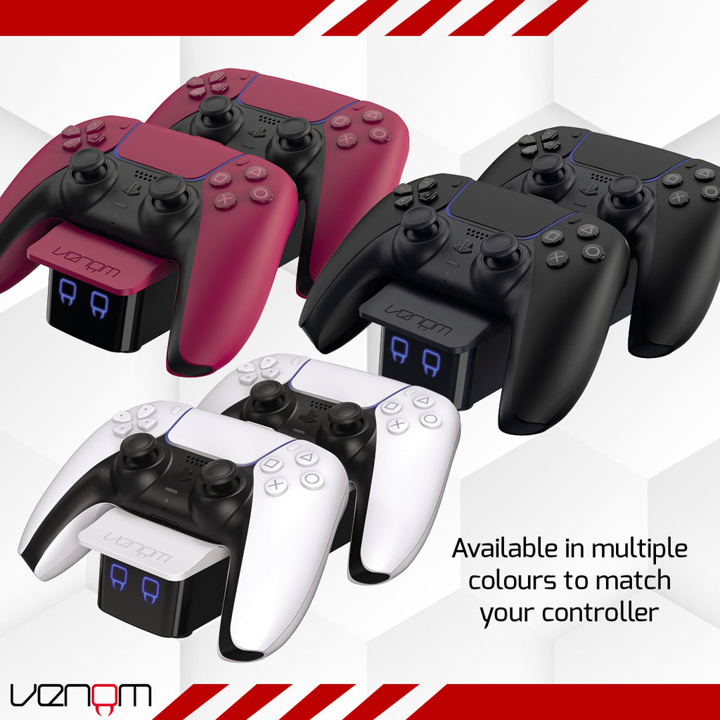 Venom PS5 Controller Twin Docking Station - Black VS5007