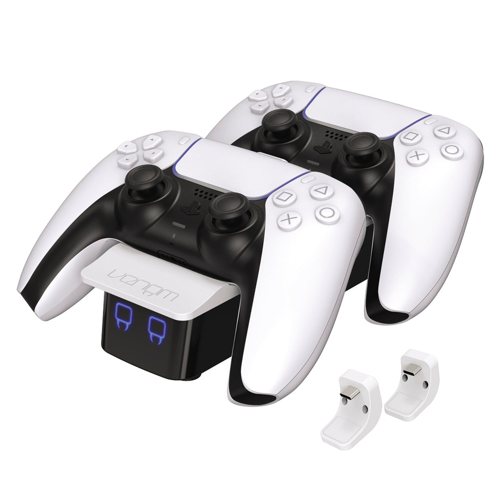 Venom PS5 Controller Twin Docking Station - White VS5001