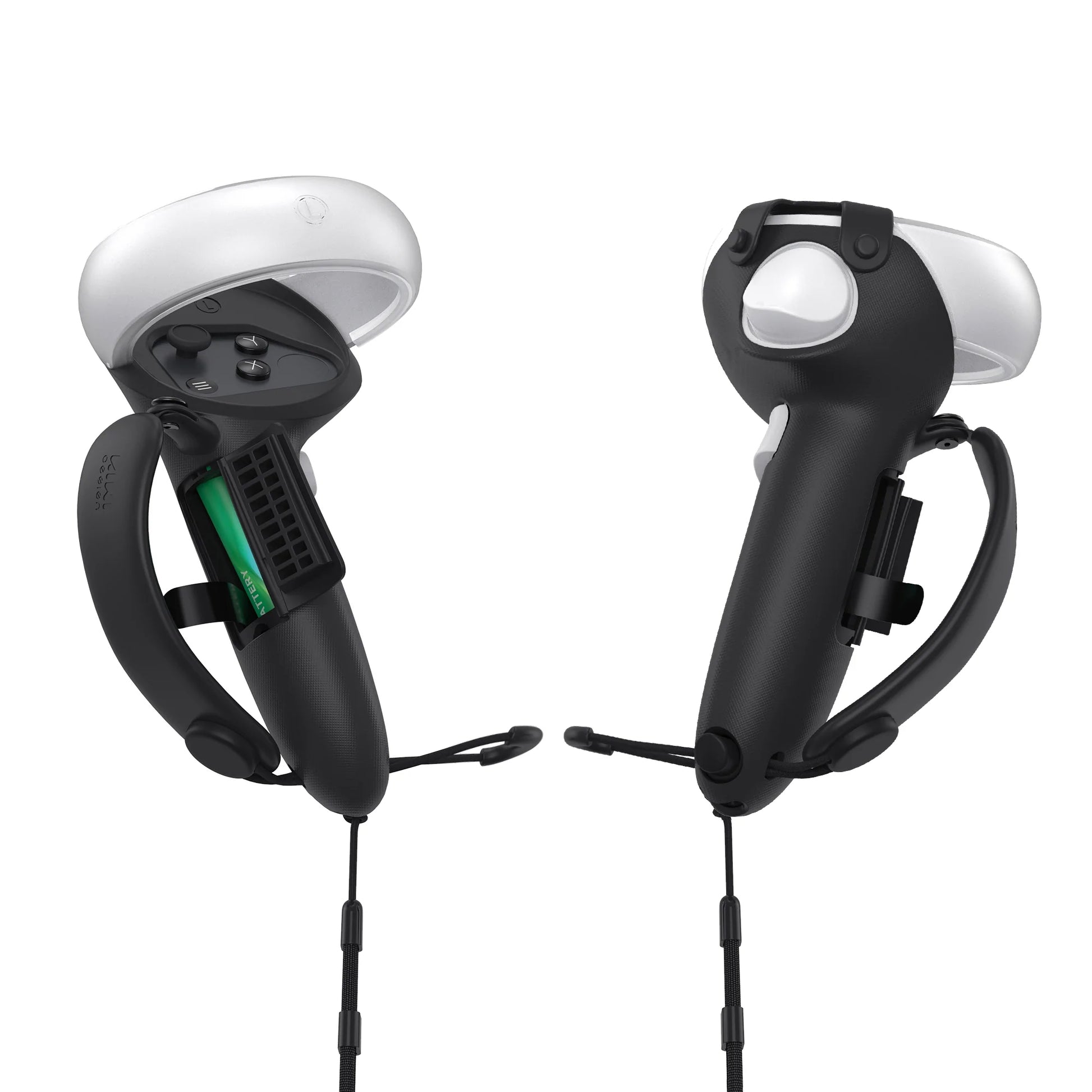 Kiwi Design Extended Controller Grips Compatible with Quest 2 Black