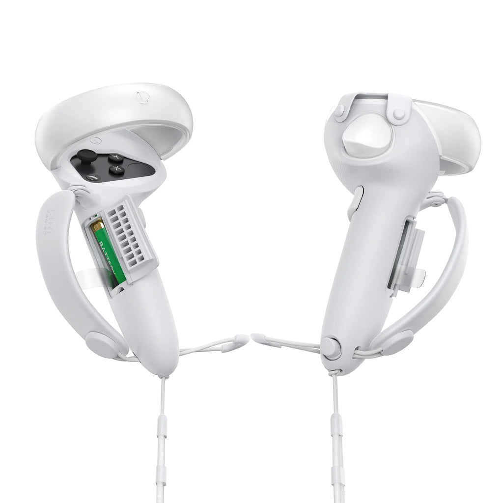 Kiwi Design Extended Controller Grips Compatible with Quest 2 White