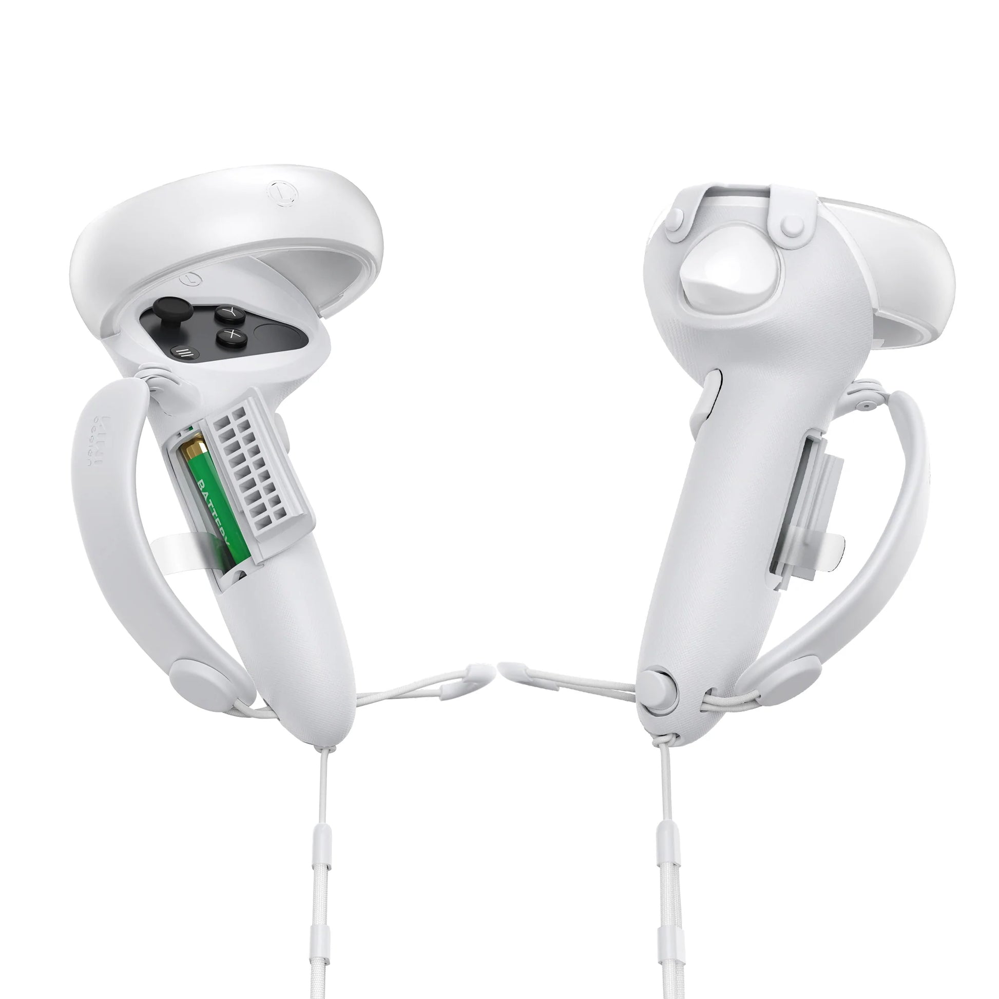 Kiwi Design Extended Controller Grips Compatible with Quest 2 White