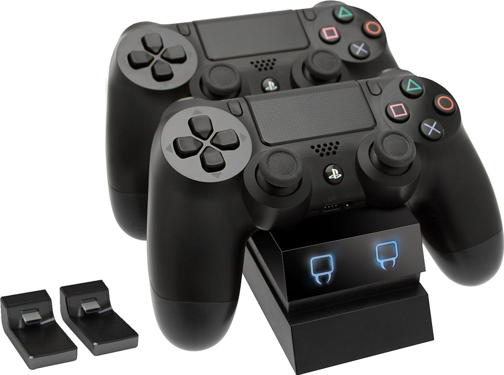 Venom Twin Sony Docking Station - Dual Charging for PS4 Controller/ Gamepad - PlayStation 4