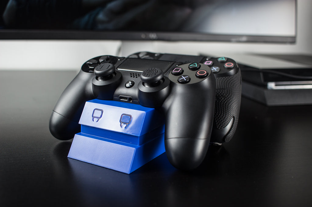 Venom PlayStation 4 Twin Charge Docking Station - Blue (PS4)