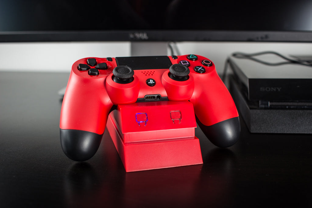 Venom PlayStation 4 Twin Charge Docking Station - Red (PS4)