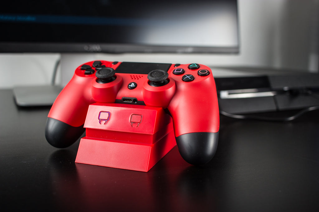 Venom PlayStation 4 Twin Charge Docking Station - Red (PS4)