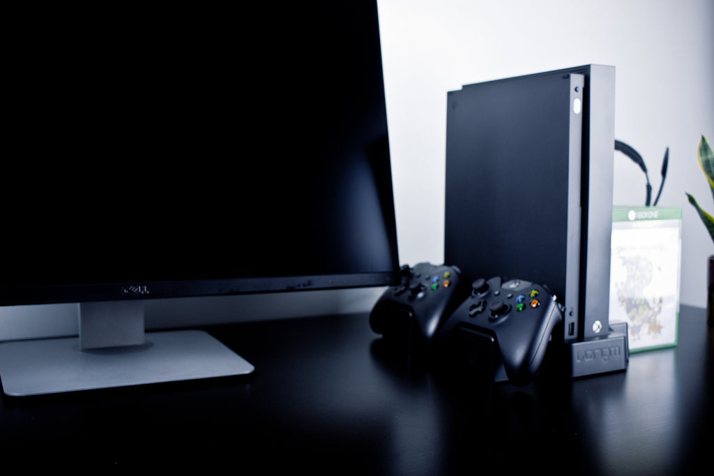 Venom Vertical Stand Compatible with Xbox One, Xbox One S, Dual Controller Vertical Charging Docking Station for Xbox One, Xbox One S, Special Edition and Elite Controllers with Batteries