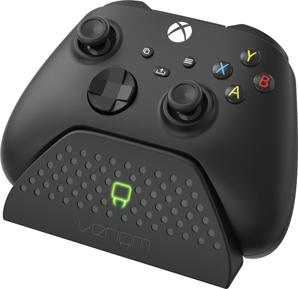 Venom Charging Dock with Rechargeable Battery Pack - Black (Xbox Series X/S)