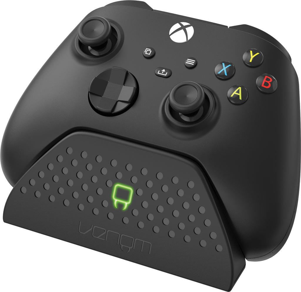 Venom Charging Dock with Rechargeable Battery Pack - Black (Xbox Series X/S)