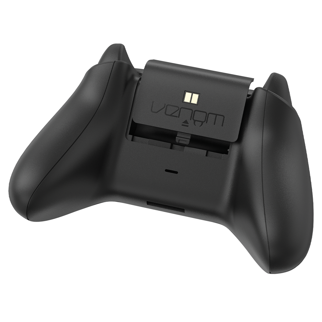 Venom Twin Charging Dock with 2 x Rechargeable Battery Packs - Black (Xbox)