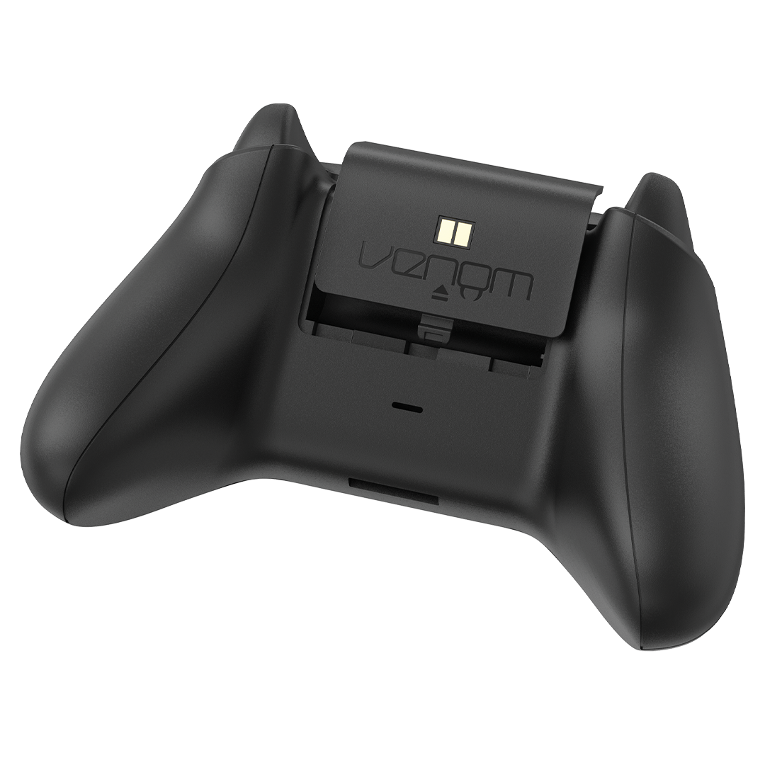 Venom Twin Charging Dock with 2 x Rechargeable Battery Packs - Black (Xbox)