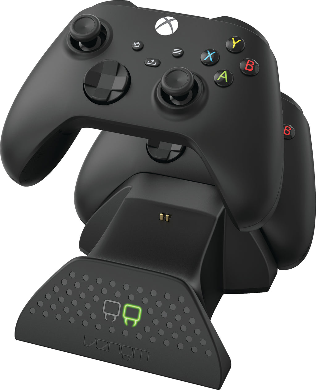 Venom Twin Charging Dock with 2 x Rechargeable Battery Packs - Black (Xbox)