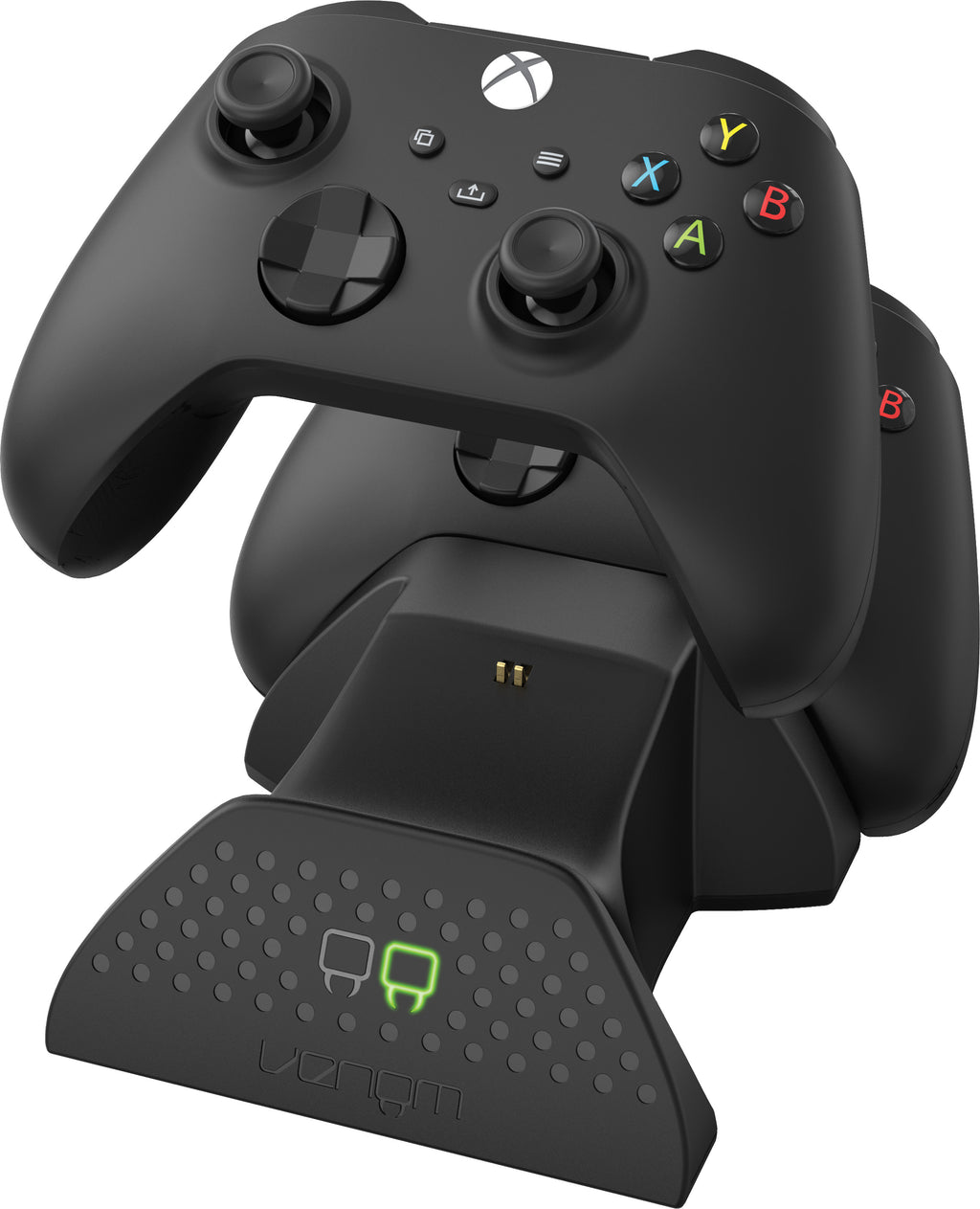 Venom Twin Charging Dock with 2 x Rechargeable Battery Packs - Black (Xbox)