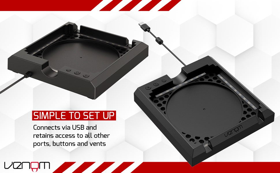 Venom Multi-Colour LED Light-up Console Stand (Xbox Series X)