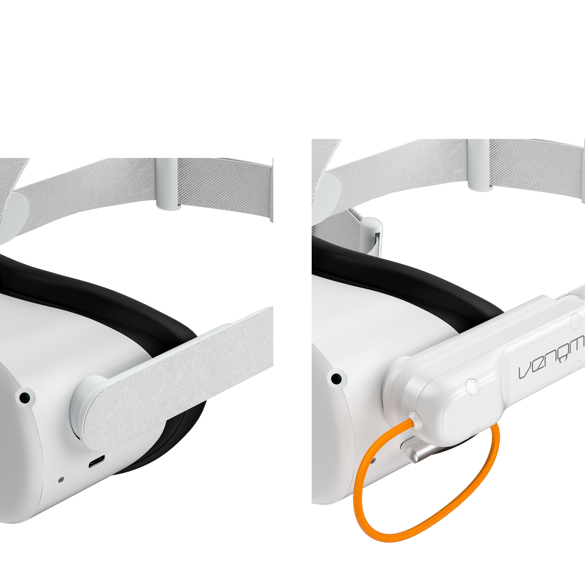 Venom Meta Quest 2 Headset 3350mAh Clip-On Power Bank VS4205