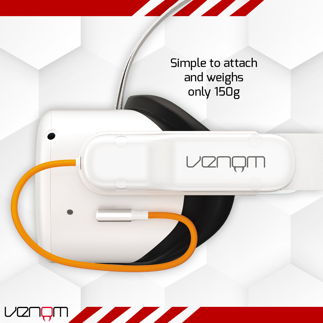 Venom Meta Quest 2 Headset 3350mAh Clip-On Power Bank VS4205