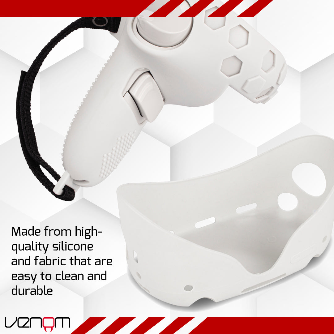 Venom Silicone Protective Accessory Pack for Meta Quest 2