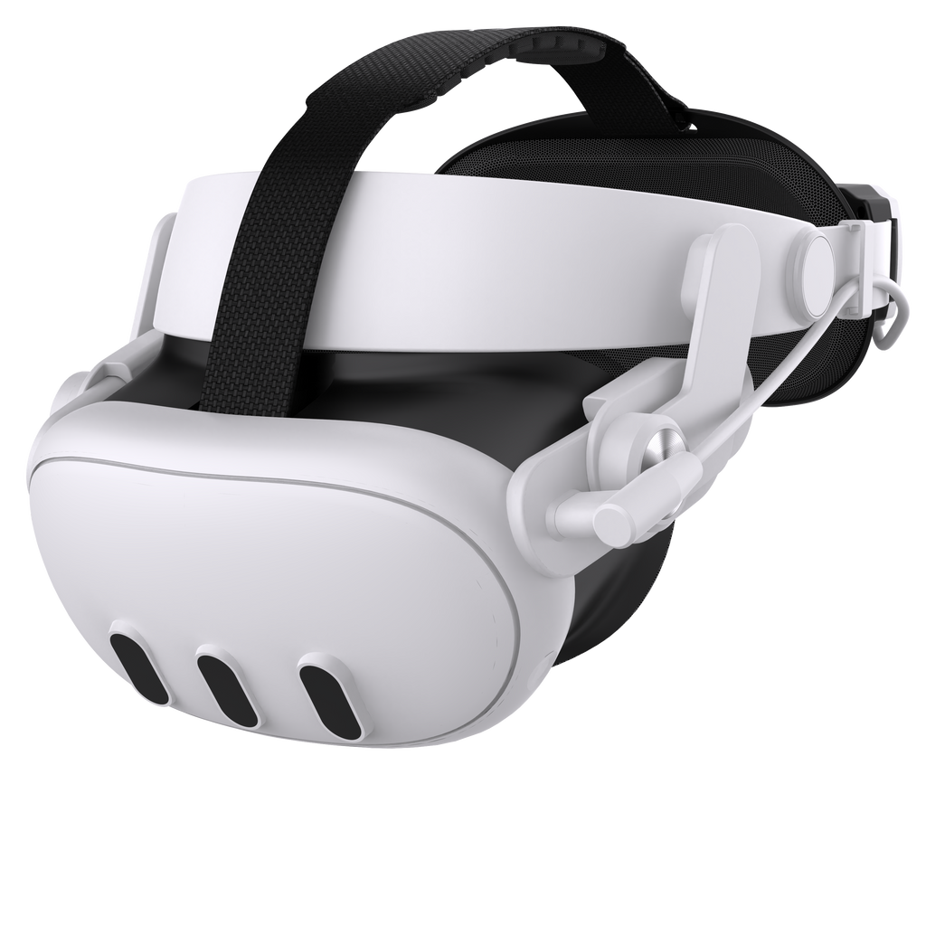 Venom Power Strap for Meta Quest 3 and 2 - Headstrap with Integrated Power Bank