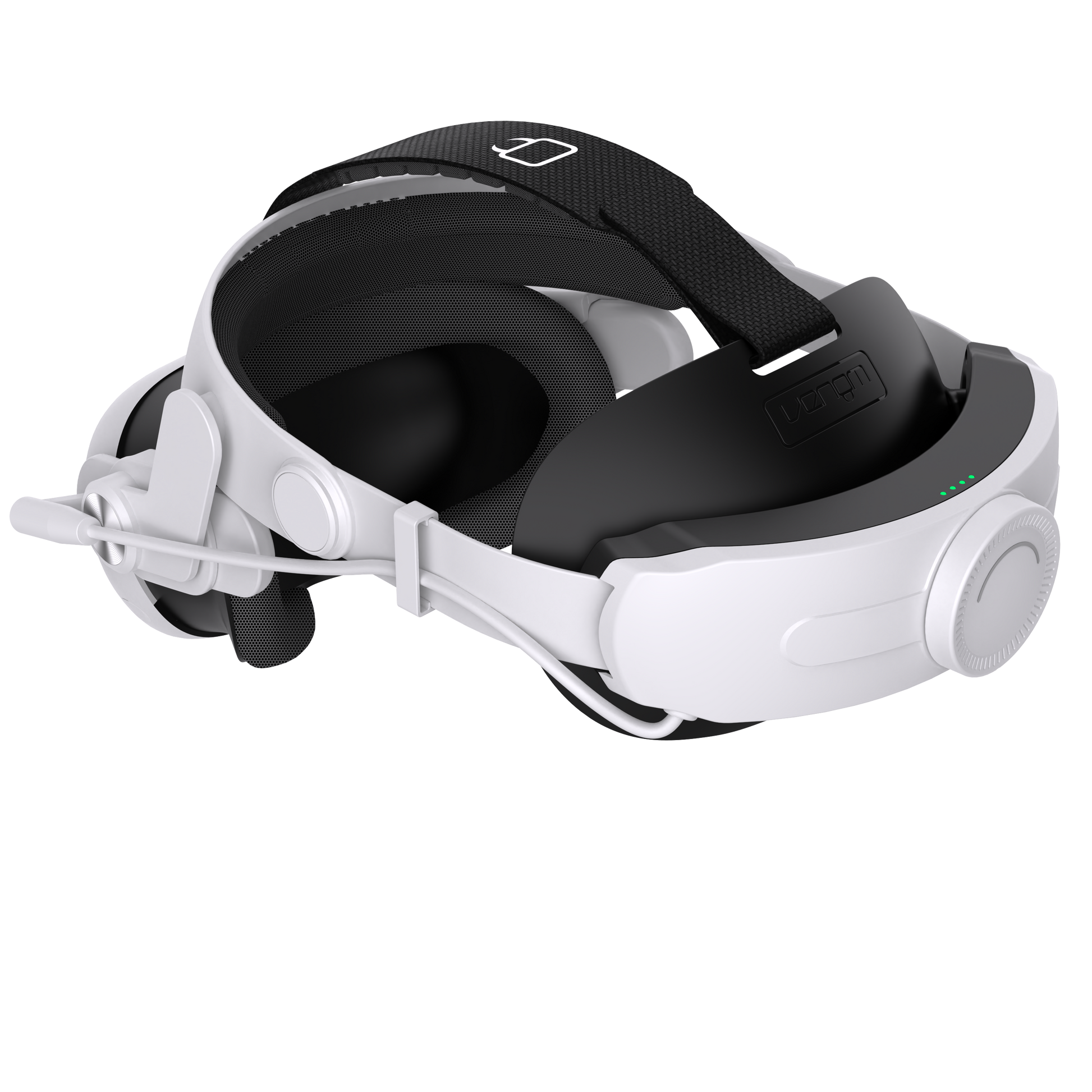 Venom Power Strap for Meta Quest 3 and 2 - Headstrap with Integrated Power Bank