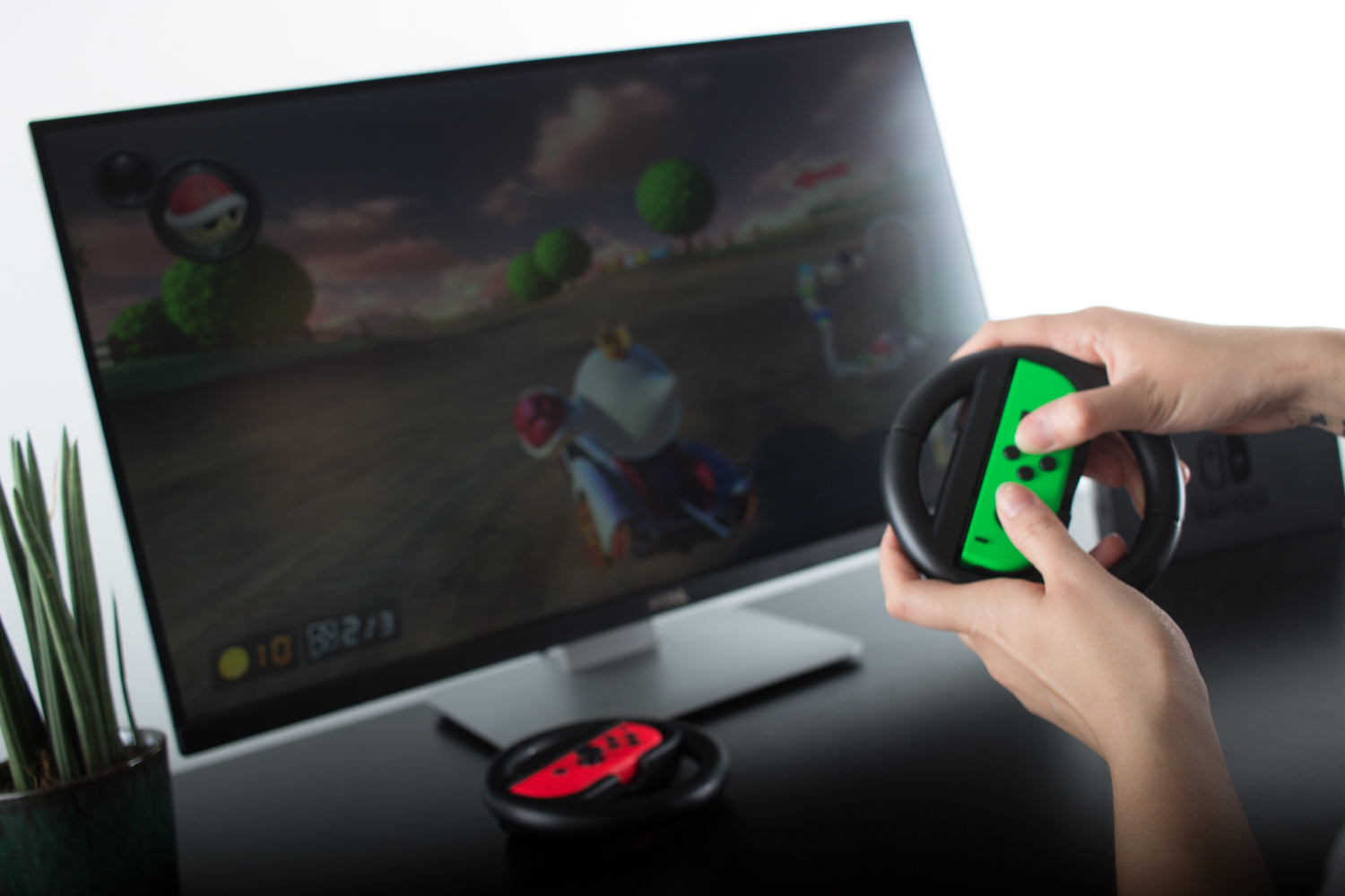 Venom Switch Racing Wheel Twin Pack (Nintendo Switch)