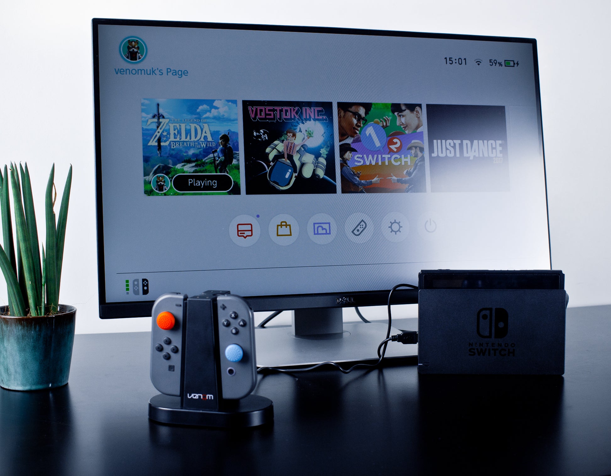 Venom Switch Joy-Con Quad Charging Station (Nintendo Switch) VS4796