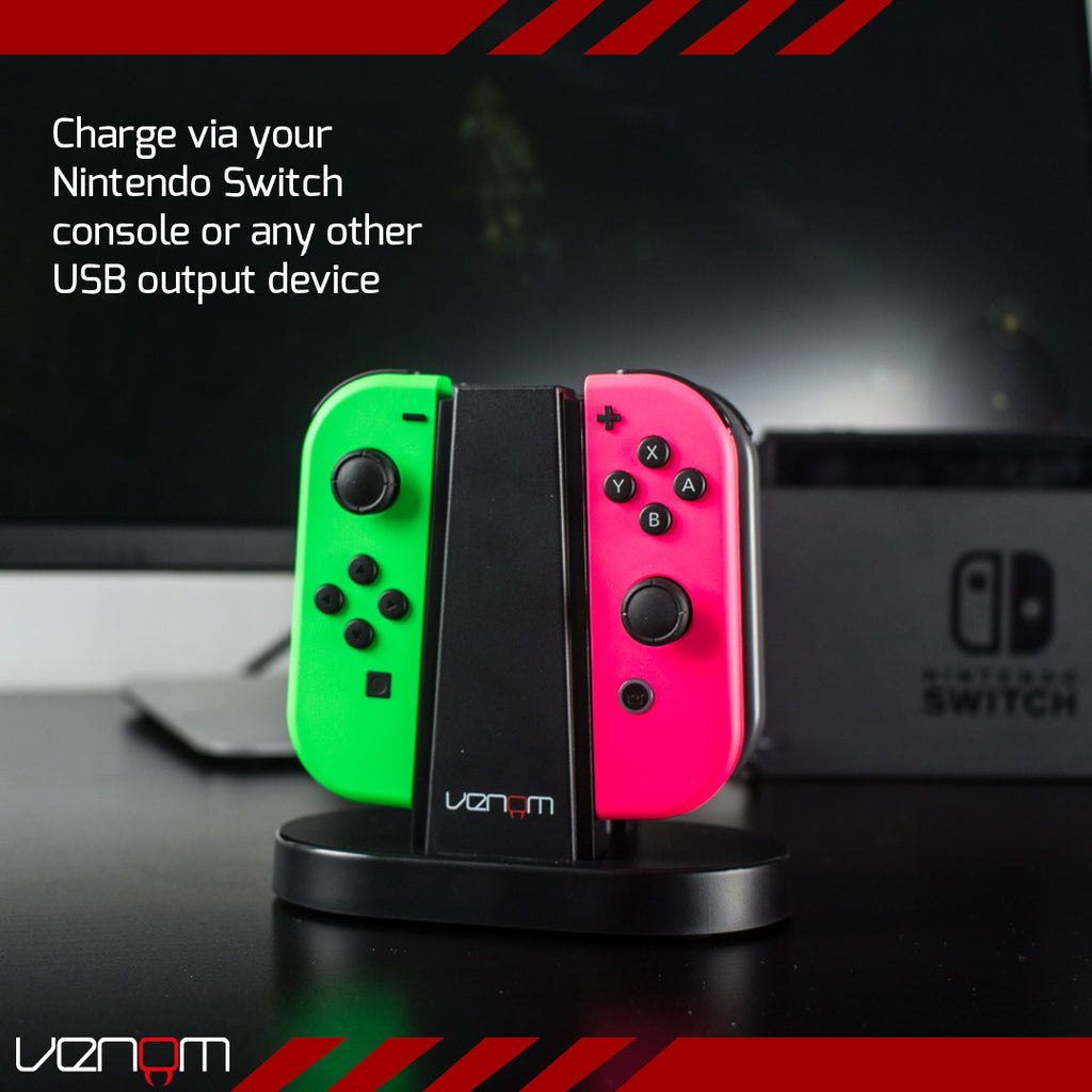 Venom Switch Joy-Con Quad Charging Station (Nintendo Switch) VS4796