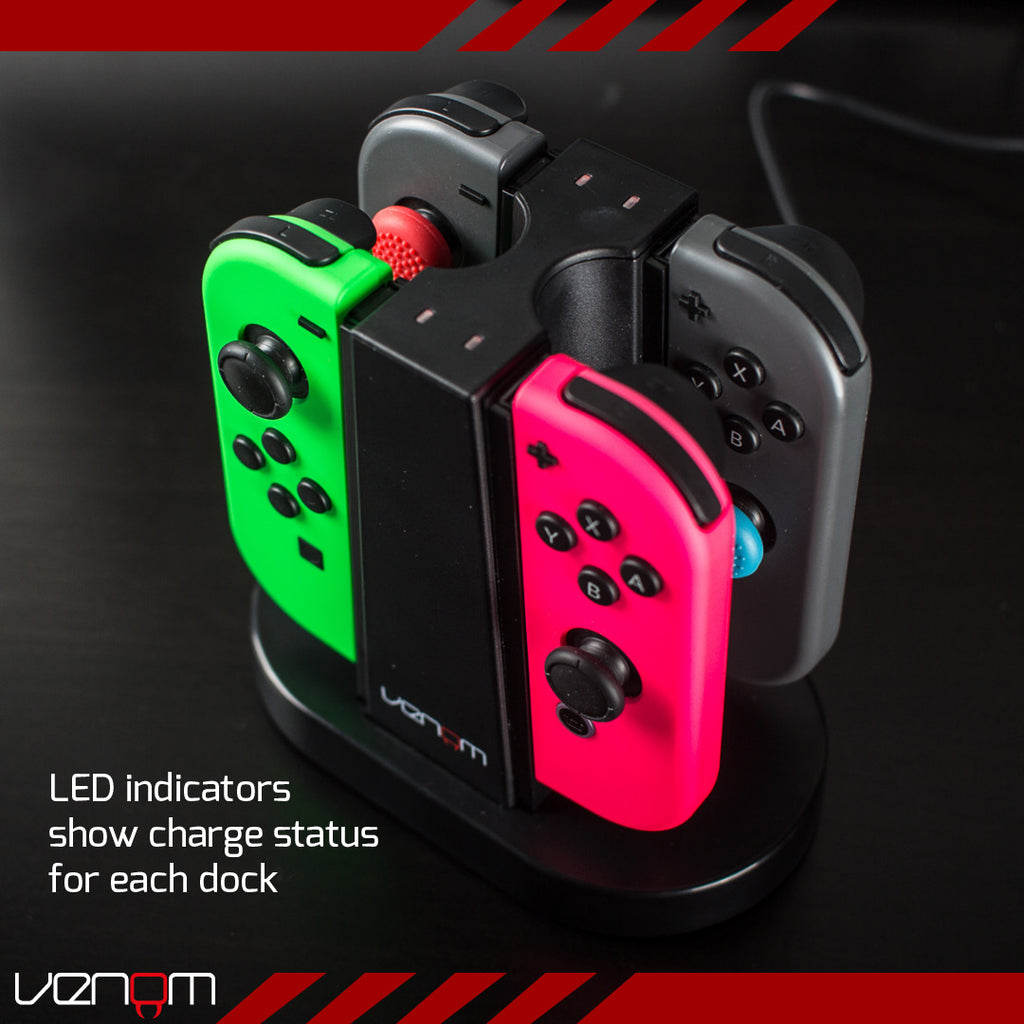 Venom Switch Joy-Con Quad Charging Station (Nintendo Switch) VS4796