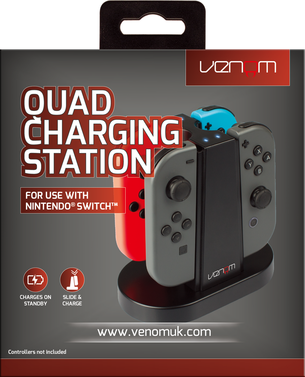 Venom Switch Joy-Con Quad Charging Station (Nintendo Switch) VS4796