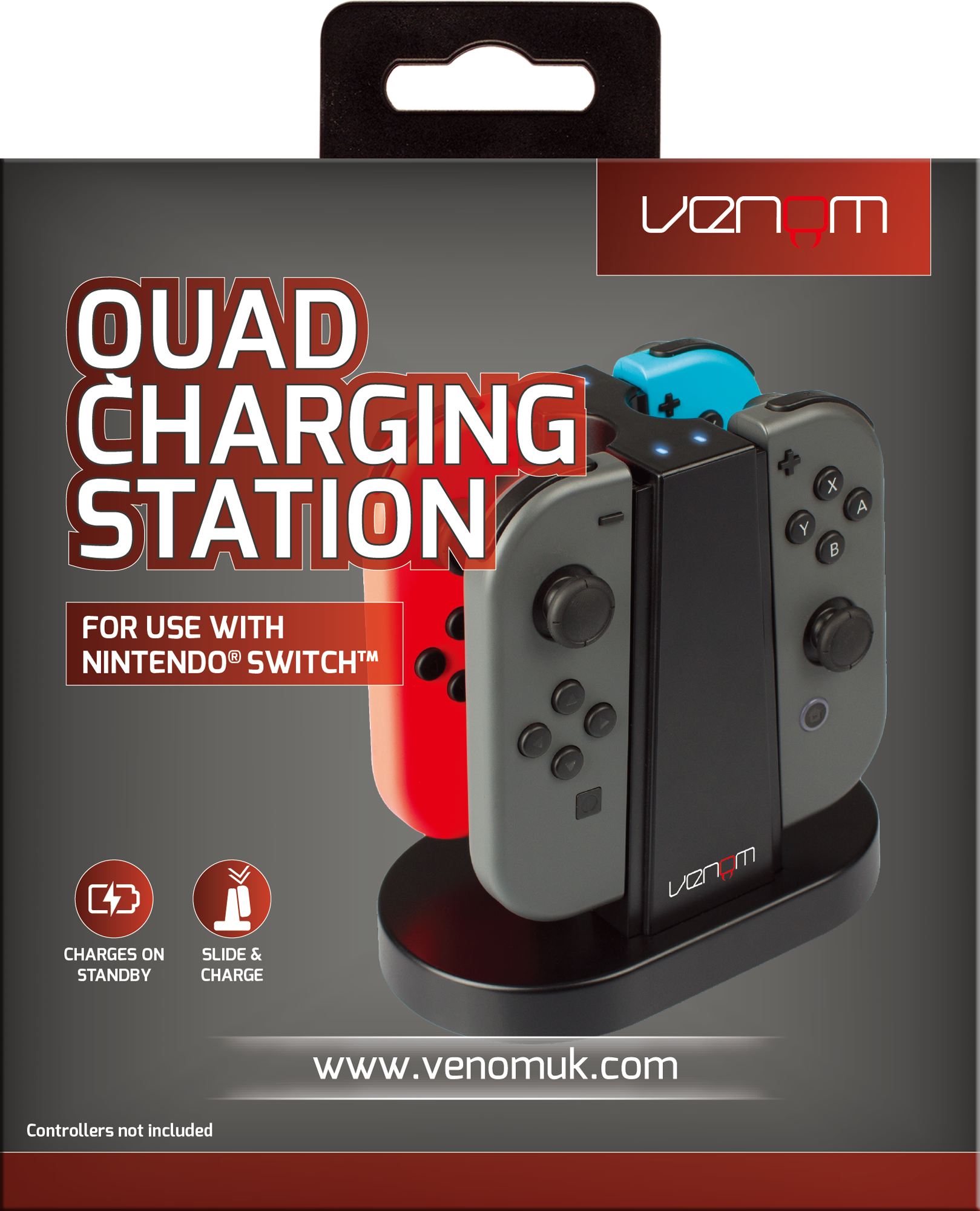 Venom Switch Joy-Con Quad Charging Station (Nintendo Switch) VS4796
