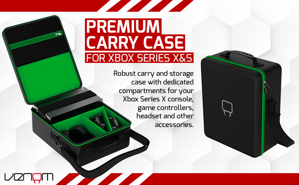 Venom Series X Deluxe Console Carry Case (Xbox Series X / S)