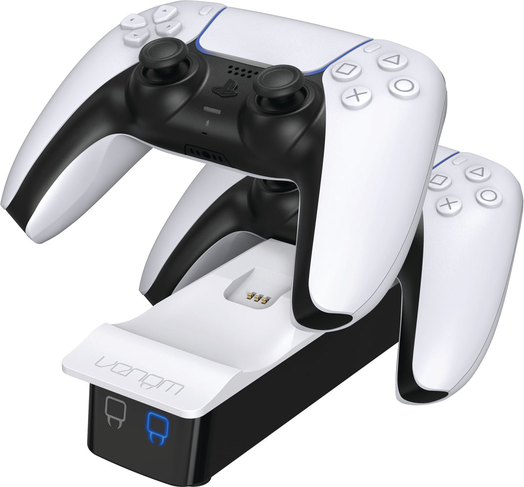 Venom PS5 Controller Twin Docking Station - White VS5001