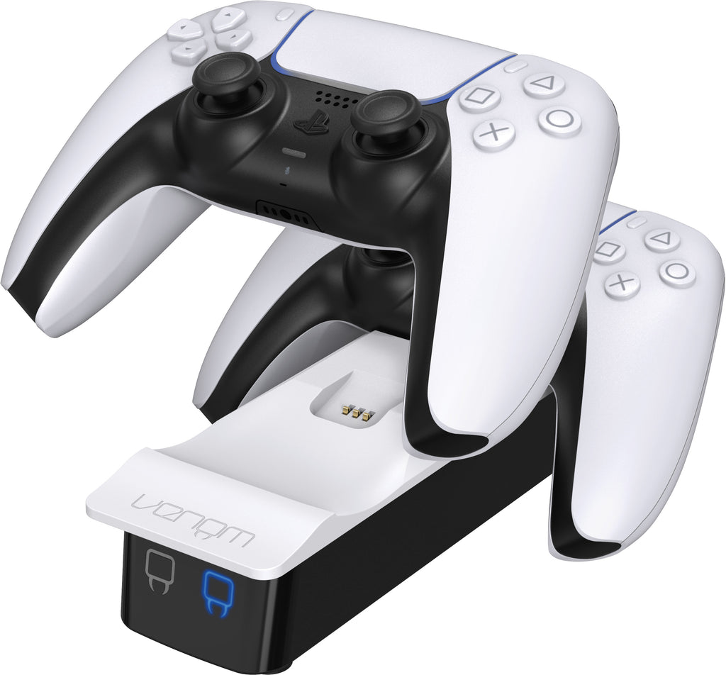 Venom PS5 Controller Twin Docking Station - White VS5001
