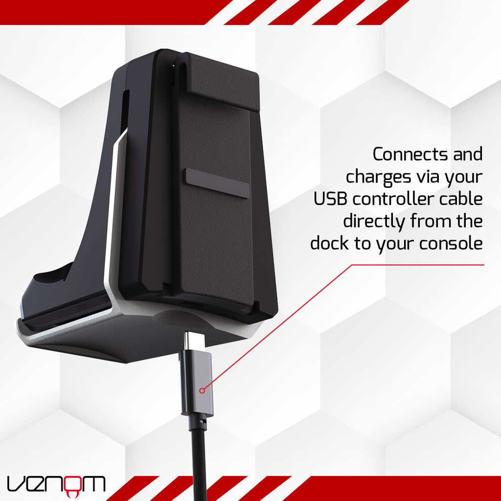 Venom PS5 Stealth Charging Dock and Headset Mount (PS5) VS5018