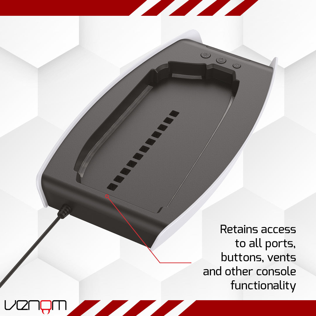 Venom Color Change LED RGB Stand for PS5 Slim VS5019