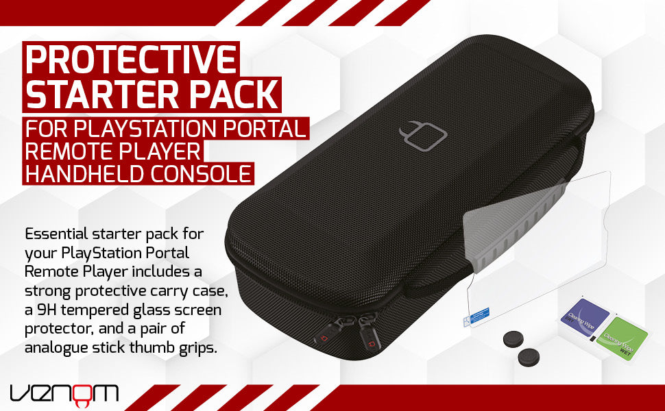 PlayStation Portal Carry Case & Screen Protector Starter Pack (PS5)