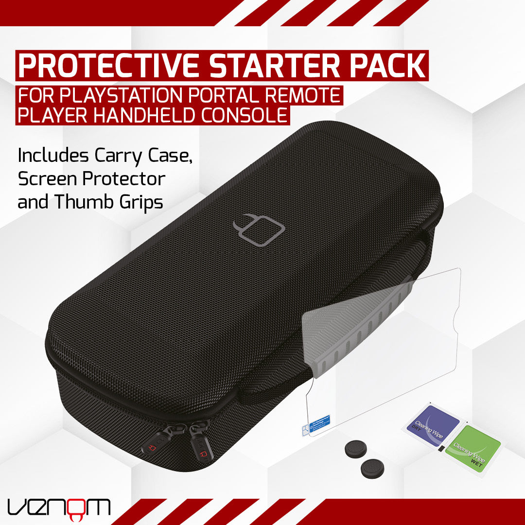 PlayStation Portal Carry Case & Screen Protector Starter Pack (PS5)