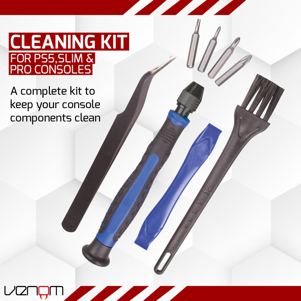 Venom PS5 Cleaning and Maintenance Screwdriver Tool Kit (PS5, Slim and Pro)